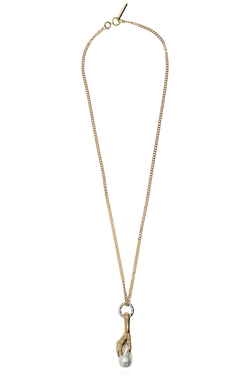 Burberry pearl discount necklace